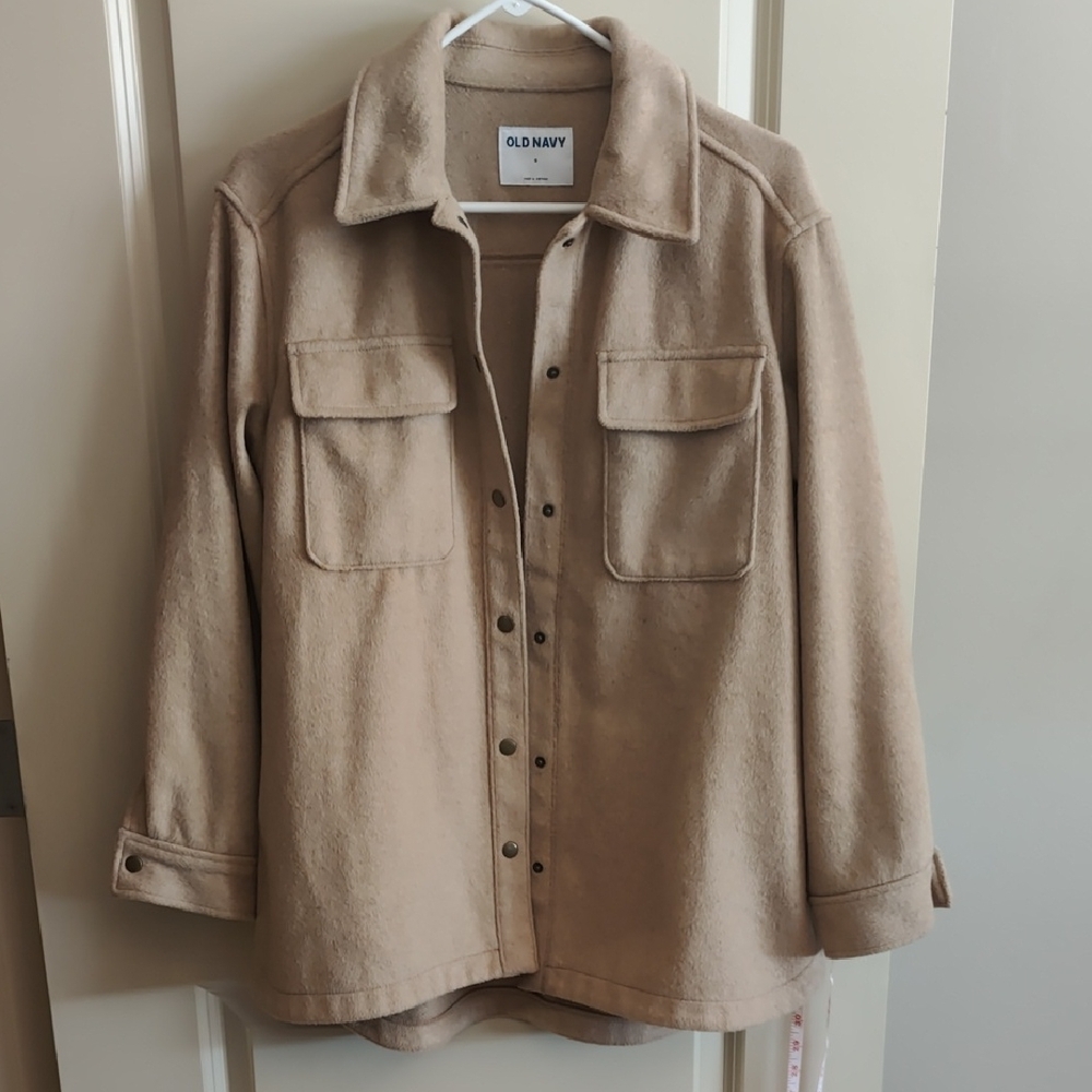 Old Navy Women's Utility Jacket in Beige
